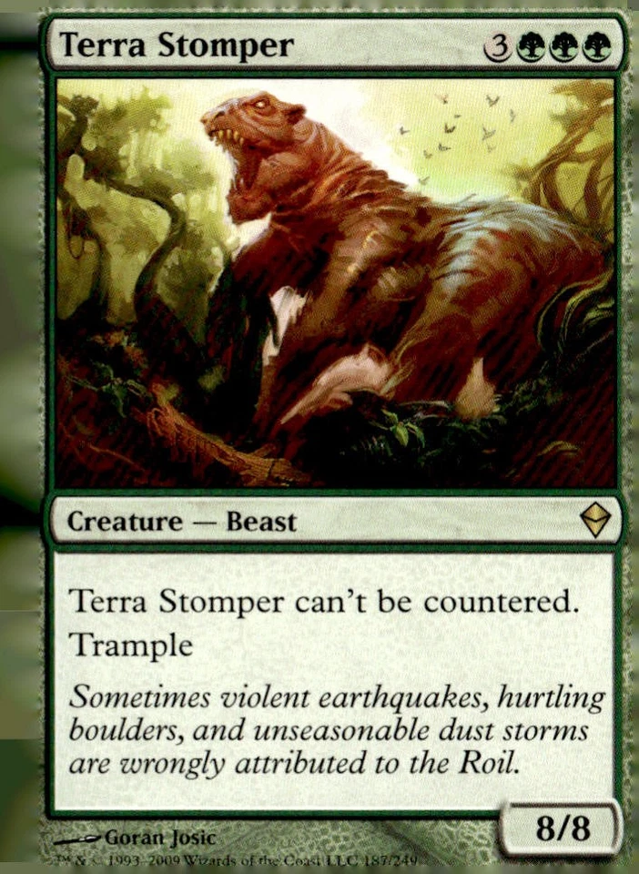 Zendikar #187 Terra Stomper - Image 1 of 2