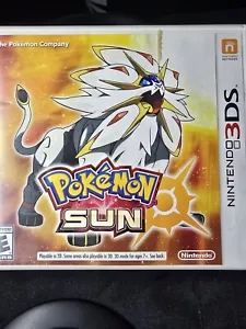 Pokemon Sole - Solo custodia e inserto (Nintendo 3DS) - NO GIOCO - Foto 1 di 3