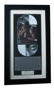 2 PAC All Eyez On Me KLASSISCHES CD-Album GALERIEQUALITÄT GERAHMT + EXPRESSVERSAND WELTWEIT - Bild 1 von 8