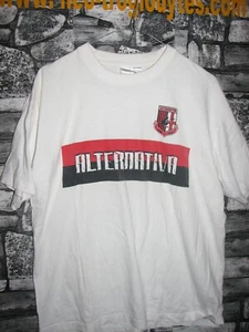Vintage Milan fans Alternativa Rossonera football soccer jersey shirt trikot '90 - Imagen 1 de 2
