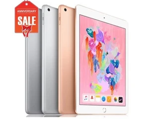 Apple iPad 9.7" 6th Gen (2018), Wi-Fi , Touch ID - Good - 1 YEAR WARRANTY - Picture 1 of 9
