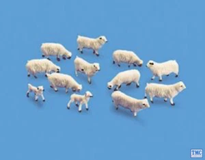 5110 Modelscene OO Gauge Animals Sheep & lambs - Picture 1 of 1