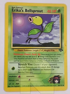 Erika's Bellsprout ® Gym Challenge 38/132 ® Non Comune ® Inglese Good - Picture 1 of 2