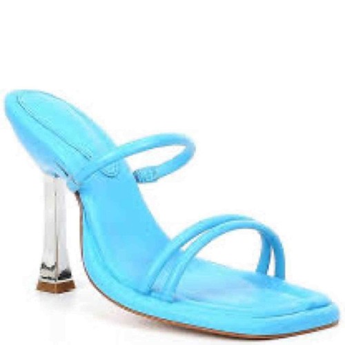 ADIDAS Nuovo sandalo Schutz Agatha blu vero taglia 8 5