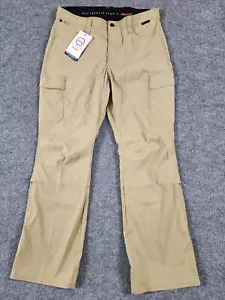 Wrangler All Terrain Gear Convertable Cargo Pants Womens Sz 16 Tan Gorpcore NEW - Picture 1 of 16