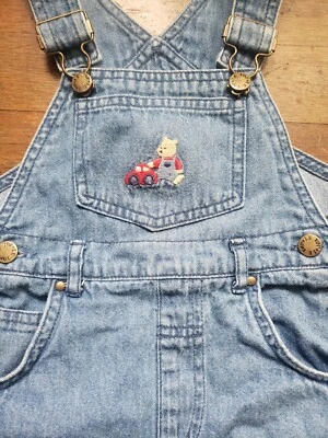 L.E. Mono vaquero de algodón vintage de oso de peluche 24 meses. Foto 1 de 4