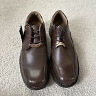 Men’s Dockers Shoes Trustee Dark Tan Brown Size 11.5 New