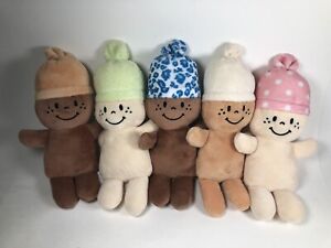Basket Of Babies 8” Plush Lot Of 5 Marvel Education Creative Minds No Clothes