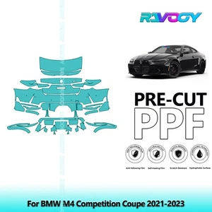 PreCut Paint Protection PPF Kit For BMW M4 Competition Coupe 2021-2023 - Picture 1 of 7