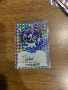 2024 Panini Mosaic - Scripts Trenton Simpson #SC-TSM - Bild 1 von 2