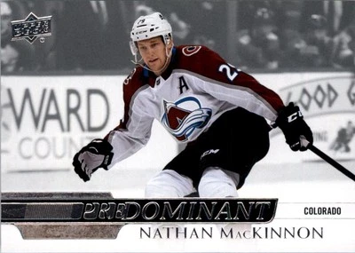 2020-21 Upper Deck Predominant #PR17 Nathan MacKinnon - HKY - Image 1 of 2