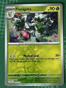 Floragato Reverse Holo 017/159 Pokémon Sv09: Gemeinsame Reise *PACKFRISCH* - Bild 1 von 2