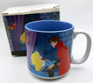 Vintage Disney Store Dornröschen Keramikbecher NEU IM BOX Maleficent Aurora - Bild 1 von 12