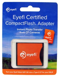 Eyefi Certified CompactFlash Adapter SD into CF Type II Adapter for DSLR - Picture 1 of 3