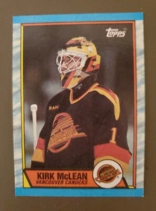 1989-90 Topps #61 Kirk McLean - Bild 1 von 2