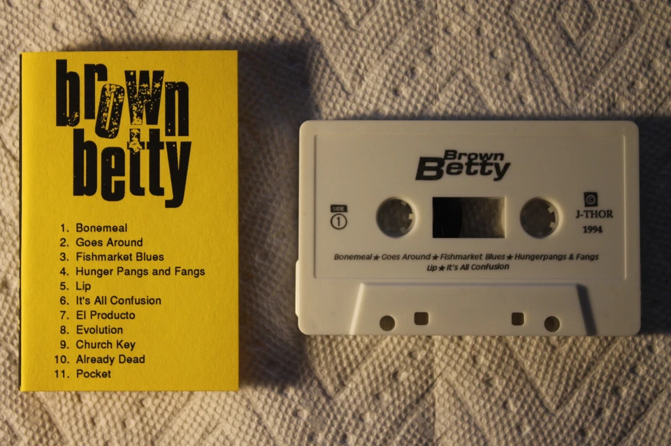 Brown Betty - S/T US private promo cassette 1994 PUNK garage TESTED - Image 1 of 1