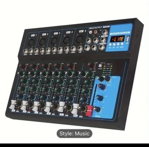 Multipurpose Audio 7channel Mixer - Picture 1 of 8