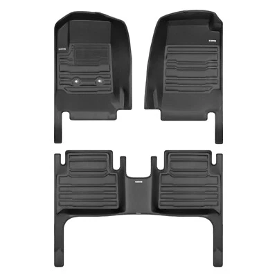 TuxMat Custom Floor Mats for GMC Canyon Crew Cab - 2015-2022 - Full Set Foto 1 de 4