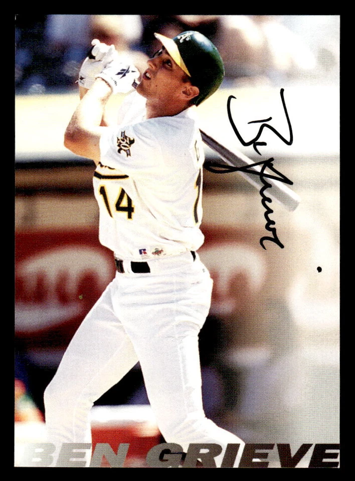Autógrafos Ben Grieve 1997 Fleer Skybox Signature Series #NNO Signature Series Foto 1 de 2