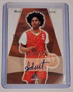 Aden Holloway 2023 Upper Deck SP Authentic Goodwin Champions Rookie Auto /299 - Picture 1 of 2