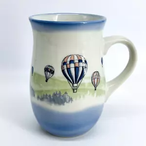 TAZA DE CAFÉ/TÉ GLOBO AEROSTÁTICO BRILLANTE CERÁMICA OTAGIRI JAPÓN DE COLECCIÓN-ARTE-CERÁMICA - Imagen 1 de 9