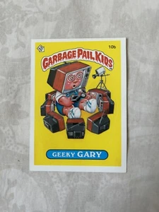 Garbage Pail Kids Card Geeky Gary 10b 1985 Topps USA - Picture 1 of 2