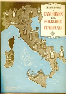 Cesare Brero SONGS OF ITALIAN FOLKLORE - Picture 1 of 1