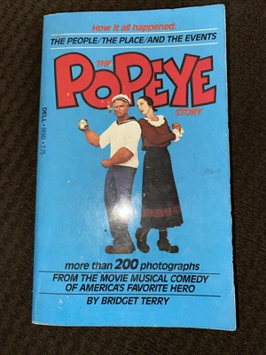 Popeye Movie Tie-In by Bridget Terry (1980, Paperback) First Printing - Image 1 of 4