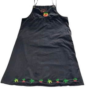 Maxi abito nero Quacker Factory pianta i tuoi sogni donna taglia 28W giardino vegetale - Foto 1 di 9