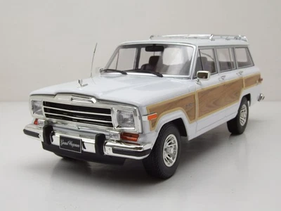 Jeep Grand Wagoneer 1989 Bianco Modellino 1:18 KK Scale - Immagine 1 di 4