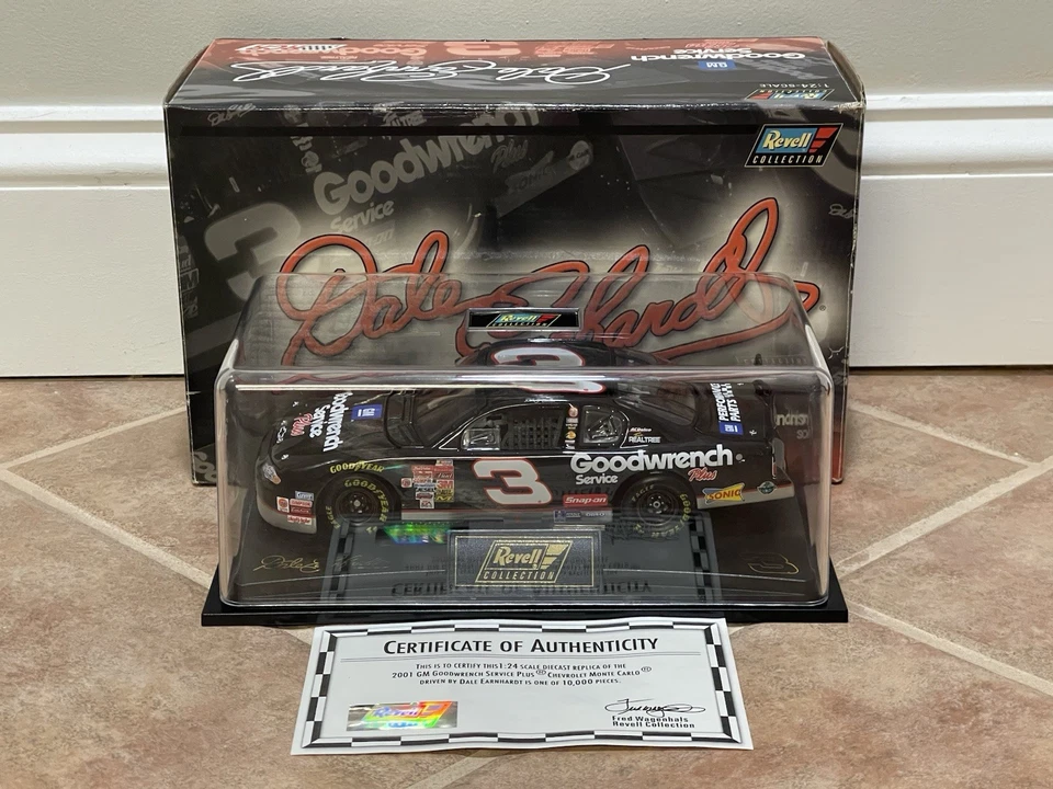 Dale Earnhardt Goodwrench 2001 con Sonic Daytona 500 Last Ride NASCAR Revell 1/24 Foto 1 de 4