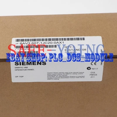 ONE NEW SIEMENS Touch Screen 6AV3607-1JC20-0AX1 6AV3 607-1JC20-0AX1 - Image 1 of 4