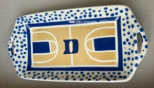 Duke Blue Devils T Cabells Too 16,5" Keramikplatte/Tablett von Magnolia Lane - Neu - Bild 1 von 6