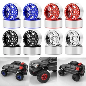 AXSPEED Aluminiumlegierung Beadlock Felgen für 1:24 1:18 RC Crawler SCX24 TRX4M - Picture 1 of 45