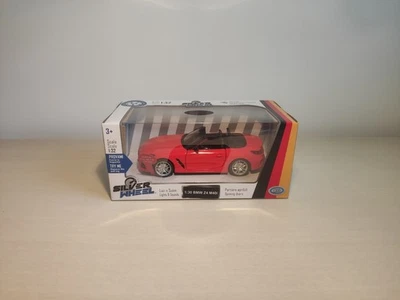 BMW Z4 M40i Modellino Die Cast Luci E Suoni 1/30 Silver Wheel - Immagine 1 di 4