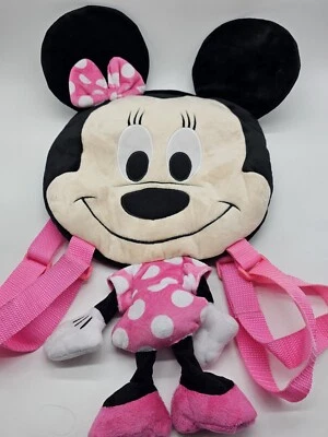 Disney Minnie Mouse: Bolso Mensajero de Peluche "Rosa" Foto 1 de 2
