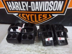 HARLEY BIG TWINS & XLS 96-L CHOICE of USED OEM LEFT & RIGHT H/B/Switch Housing B - Picture 1 of 14