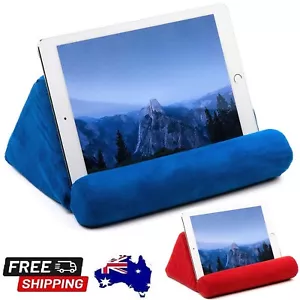 Soft Tablet Pillow Stand Fit For iPad Phone Reading Bracket Holder Cushion NEW - Picture 1 of 19