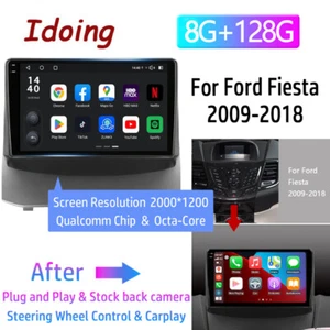 for Ford Fiesta 2009-2017 Android 12 Car Stereo GPS Navigation Radio - Picture 1 of 22