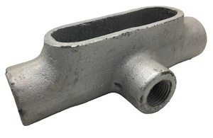 T217 KRUSENRÜCKLAGEN LEITKÖRPER TYP T FORM 7 MIT 3/4"" NABEN (2) UND 1/2"" NABE (1) - Bild 1 von 5