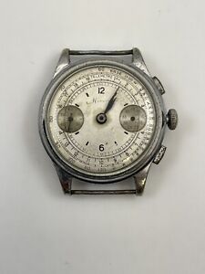 Vintage Minerva chronograph parts or repair angelus cal 210