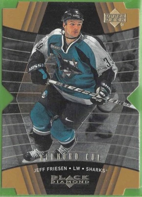 1999-00 Black Diamond Diamond Cut #76 Jeff Friesen - Image 1 of 2
