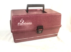 Flambeau 3-Tray Fishing Tackle Box Brown - Picture 1 of 3
