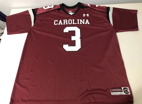 south carolina gamecocks football Under Armour xxl Ryan Hilinski practice jersey Cover