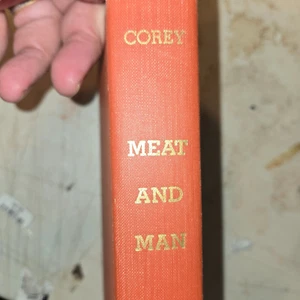 Meat and Man SIGNED BY HC lewis corey A study of monopoly unionism & food policy - Picture 1 of 5