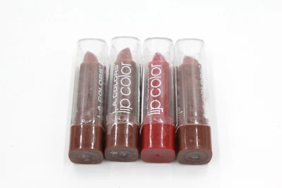 QTY:4 L.A. COLORS Moisture Rich Lip Color CML535 Taupe Envy/Red Envy LIPC92 Lot - Image 1 of 4
