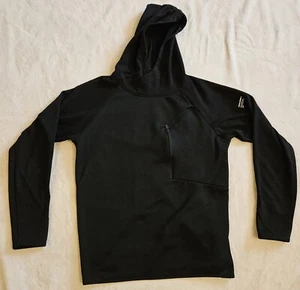 Jack & Jones Core Mens L Black Pullover Sweatshirt Hoodie - Picture 1 of 13