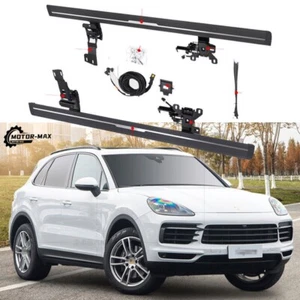 La tabla de correr desplegada se adapta a Porsche Cayneen 2018 + barras de escalón laterales eléctricas - Imagen 1 de 12