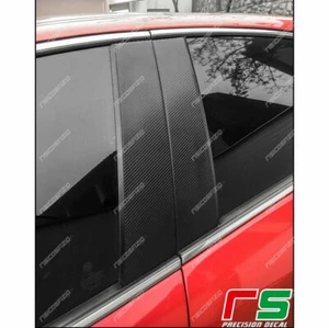 alfa romeo Giulietta adesivi montanti portiere cover sticker decal carbonlook - Afbeelding 1 van 8