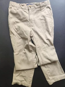 Size 14 French Toast Girls' Adjustable Waist Stretch Twill Straight Leg Pant - Picture 1 of 6